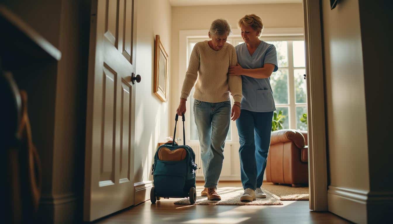 Le soutien de la mutuelle pour l’assistance lors du retour à domicile