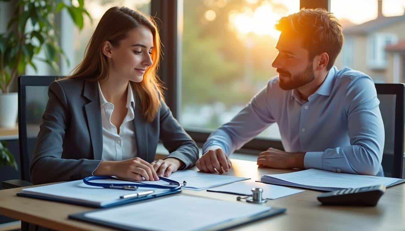 Illustration: Comprendre les bases de l’assurance emprunteur liée au prêt immobilier